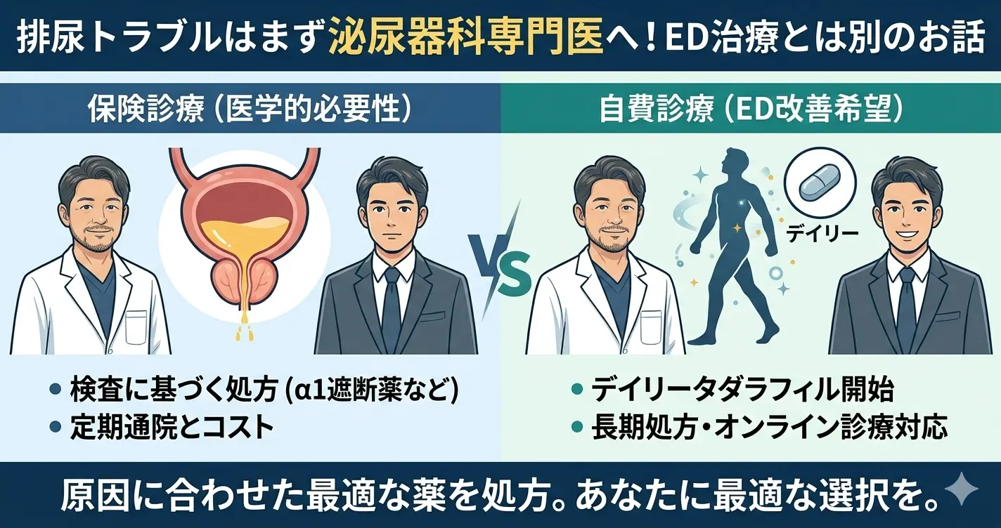 前立腺肥大症ならデイリータダラフィルを安く買える？イメージ加増