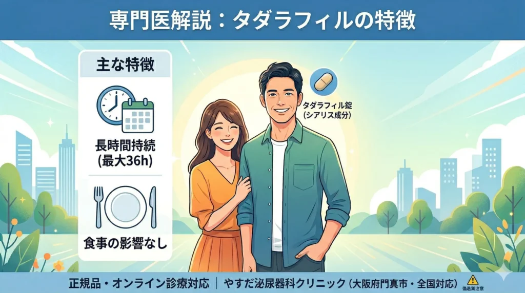 タダラフィルの効果