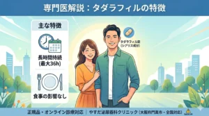 タダラフィルの効果